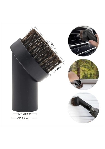 Mağaza Vac Aksesuarları Için 8 Adet Ev Temizleme Elektrikli Süpürge Ekleri - 2 1/2in Ila 1 1/4in Vakum Hortumu Adaptörü (Yurt Dışından) indirimleri