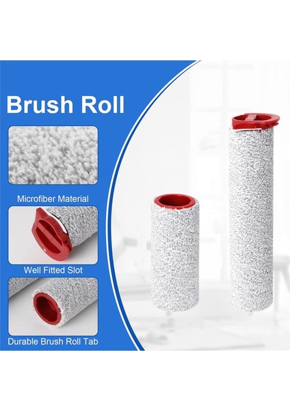 Roborock Dyad Pro/dyad Pro Combo Islak ve Kuru Elektrikli Süpürge Aksesuarları Için 2x Fırça Rulo Yedek Parçaları (Yurt Dışından) fırsatları