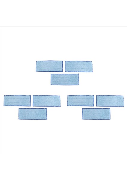 Irobot Braava Jet 240 241 Mavi Için 9&#39 Lu Yıkanabilir Paspas Pedleri (Yurt Dışından)