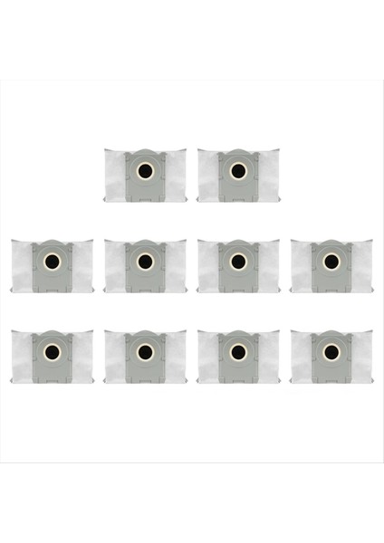 Toz Torbası Ecovacs Deebot X11/X11 Pro Elektrikli Süpürge Aksesuarları Yedek Parçalar Dokunmamış Çöp Torbaları 10 Adet (Yurt Dışından) fırsatları