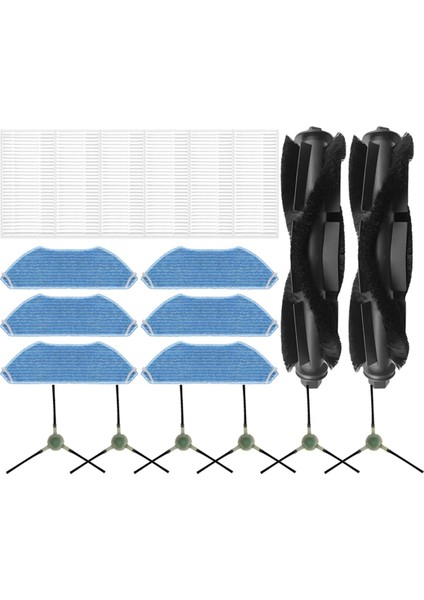 Lefant M2 PRO/M2S Pro Robot Vakum Ana Yan Fırça Filtresi Paspas Elektrikli Süpürge Aksesuarları Için Yedek Parçalar (Yurt Dışından)
