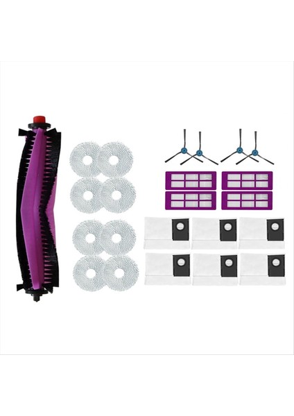 Eureka J15 Pro Ultra Süpürme Makinesi Aksesuarları Için 23 Adet Ana Yan Fırça Paspas Filtresi Toz Torbaları (Yurt Dışından) fırsatları