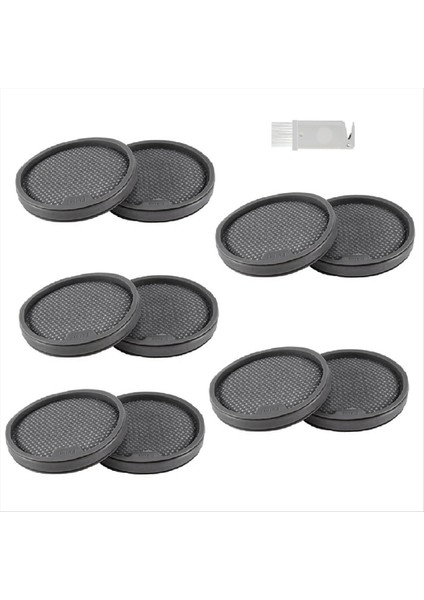 Dreame Için Uygun T10 T20 T30 R10 R20 Süpürme Robotu Aksesuarları Yüksek Verimli Filtre Yedek Parçaları 10 Adet (Yurt Dışından)