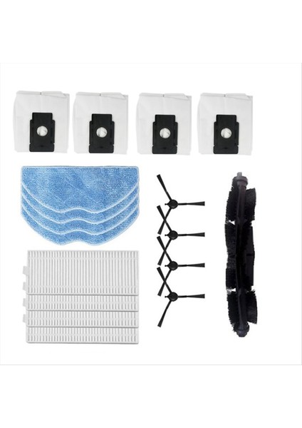 360 S8 / Botslab S8 Plus / Honor Choice R2 / R2S Lite / R2 Plus Süpürme Makinesi Aksesuarları Için 17 Adet (Yurt Dışından) indirimleri