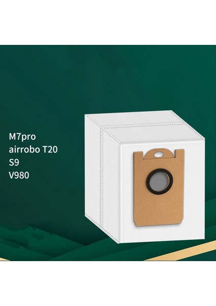 Airrobo T20 / Proscenic M7 Pro / M8 Pro / Uoni V980 / Vıomı S9 Vakum Eki 6pcs Için Toz Torbası Yedek Parçaları (Yurt Dışından) indirimleri
