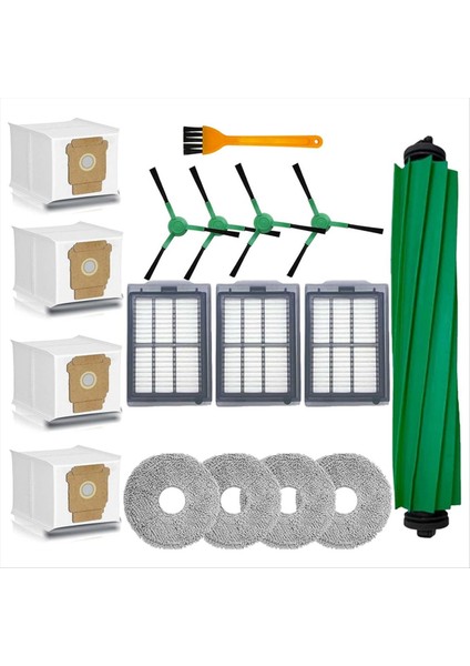 Irobot Roomba Plus 405 Combo/ 505 Combo Robot Süpürge Aksesuarları Kiti Için Yedek Parçalar (Yurt Dışından)