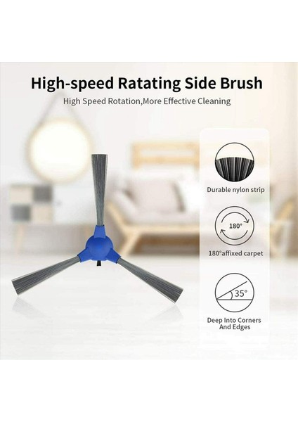 Kyvol Cybovac E20 E30 E31 Robot A Için 2 Takım Yedek Parça Ana Fırça Yan Fırçalar Filtresi (Yurt Dışından) indirimleri
