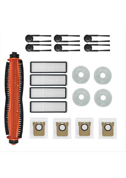 Xiaomi Mijia M40S/OV31CN Vakum Süpürge Aksesuarları Ana Silindir Yan Fırça Hepa Filtre Mop Bez Toz Çantaları (Yurt Dışından) modelleri