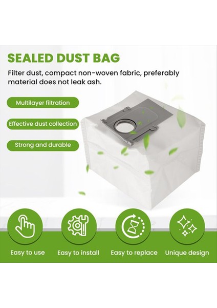 Roborock Q5 Pro Q5 Pro+ Q5 Max+ Q5 Duoroller+ Toz Torbası Süpürgesi Aksesuarları Için (Yurt Dışından) indirimleri