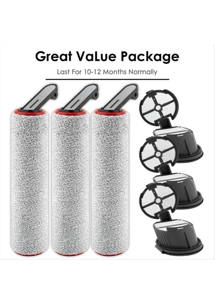 Dreame H14 Pro Akülü Islak ve Kuru Elektrikli Süpürge Için H14 Pro Yedek Rulo Fırçalar ve Hepa Filtreler (Yurt Dışından) indirimleri