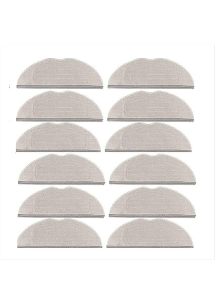 12 Adet Temizleme Bezi Dreame Mova S20 ULTRA/RLM71CE Elektrikli Süpürge Aksesuarları Paspas Pedleri Yedek Yedek (Yurt Dışından) indirimleri