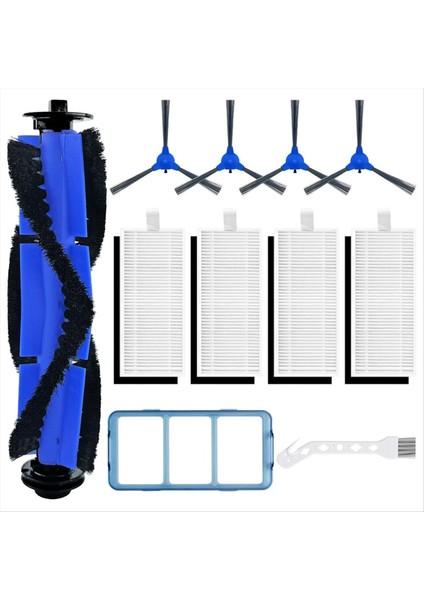Eufy Robovac 11S 12 15T 15C 25C 30 30C 35C Ince Halı Robotik Vakum Için Yedek Parça Aksesuar Kiti (Yurt Dışından)