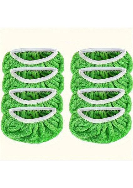 18 Adet Paspas Pedleri Dolum Swiffer Süpürgesi Paspas-Kuru Süpürme Bezleri ve Islak Paspas Bezleri Ev Temizliği Için Yıkanabilir (Yurt Dışından) fiyatları