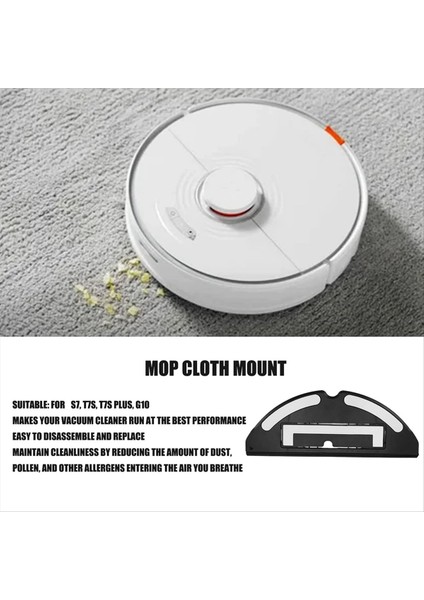 Roborock S7 S70 Süpürme Robotu Destek Plakası Aksesuarları Paspas Aksesuarları Seti Için Uygun Paspas Tutucu Aksesuarları (Yurt Dışından) fiyatları