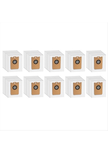 Airrobo T20 / Proscenic M7 Pro / M8 Pro / Uoni V980 / Vıomı S9 Vakum Aparatı Için Toz Torbası Yedek Parçaları 10 Adet (Yurt Dışından) modelleri