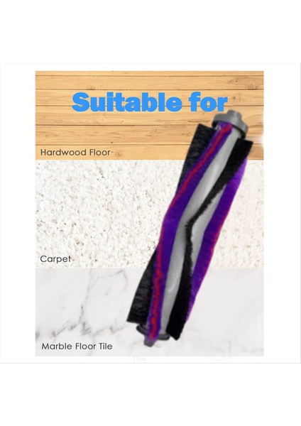 Midea M9 / Vcr S10 Plus / Eureka E20 Plus / NERE10S E10S / Obode A8 Süpürme Makinesi Aksesuarları Için Ana Fırça (Yurt Dışından) indirimleri