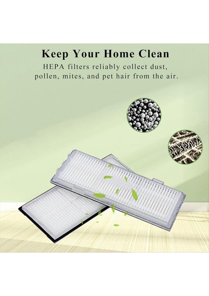 Roborock S7 Maxv/s7 Max Ultra/s8/s8+/s8 Pro Ultra Robot Vakum Filtresi Aksesuarları Için 6 Paket Hepa Filtre (Yurt Dışından) fırsatları