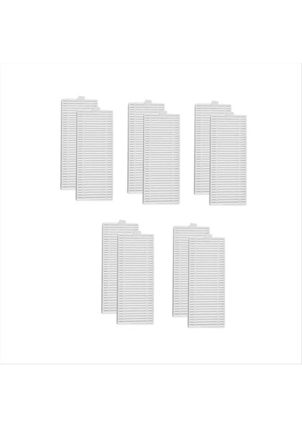 10 Pcs Filtre Için 360 S8 / Botslab S8 Plus / Honor Choice R2 / R2S Lite / R2 Plus Elektrikli Süpürge Aksesuarları (Yurt Dışından)