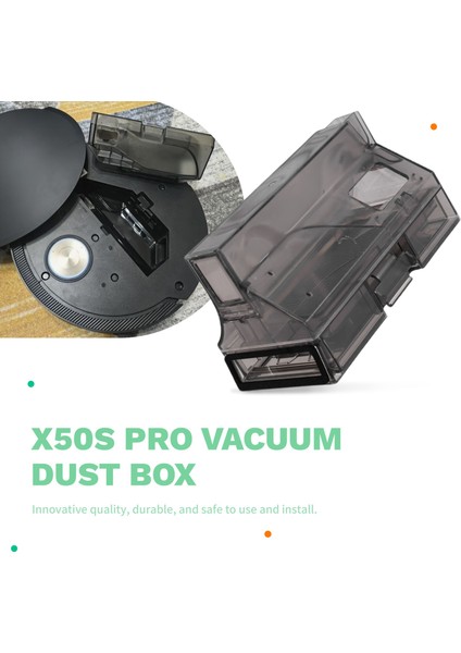 Dreame X50 / X50PRO / X50S / X50S Pro Elektrikli Süpürge Yedek Parçalar Çöp Kovası Toz Kutusu Için Vakum Toz Kutusu (Yurt Dışından) fırsatları