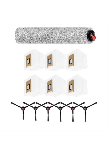 13 Adet Eufy Omni E25 / Omni E28 Elektrikli Süpürge Aksesuarları Rulo Yan Fırça Toz Torbası (Yurt Dışından) fırsatları