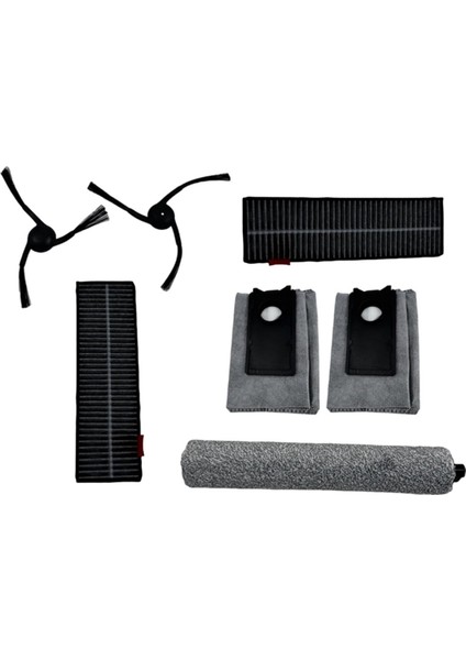 7 Adet Uwant U300/U300 Max Elektrikli Süpürge Parçaları Yan Fırça Hepa Filtre Rulo Paspas Toz Torbaları (Yurt Dışından) modelleri