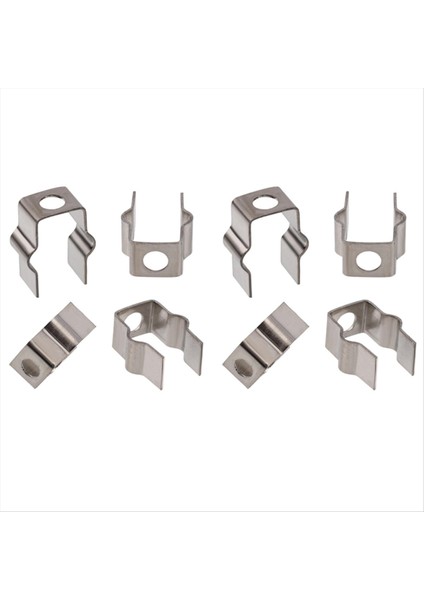 Robot Vakum Yan Fırça Için Metal Montaj Klipsi Tutma Klipleri Köpekbalığı Iq ve Aı AV2501S Bazı Diğer Modeller Yan Fırça 8 Adet (Yurt Dışından)