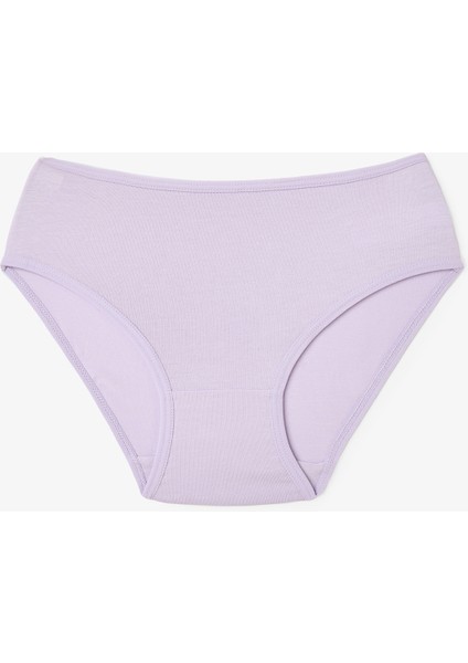 Kız Çocuk Cotton Çok Renkli 5'li Slip