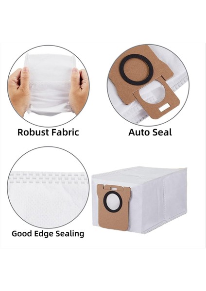 Xiaomi Robot Vakum Için X20+ / X20 Plus Yedek Parçalar Aksesuarlar Ana Yan Fırça Hepa Filtre Mop Bez Toz Çanta Seti (Yurt Dışından) fiyatları