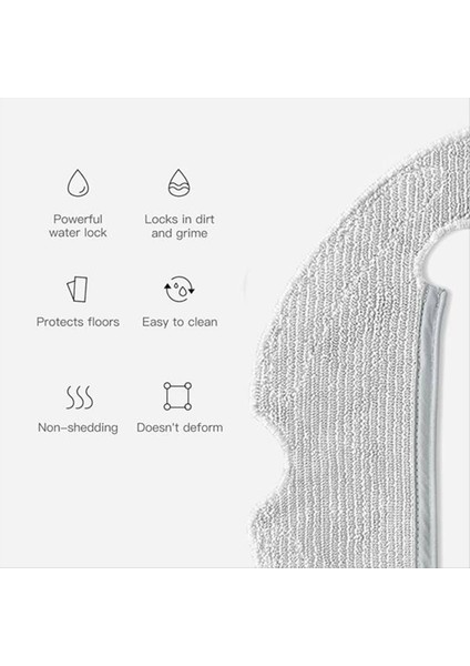 Xiaomi Robot Vakum Için X10 Yedek Yedek Parçalar Ana Yan Fırça Hepa Filtre Mop Bez Toz Çanta Aksesuarları (Yurt Dışından) fırsatları