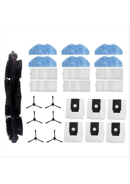 360 S8 / Botslab S8 Plus / Honor Choice R2 / R2S Lite / R2 Plus Süpürme Makinesi Aksesuarları Için 25 Adet (Yurt Dışından) fırsatları
