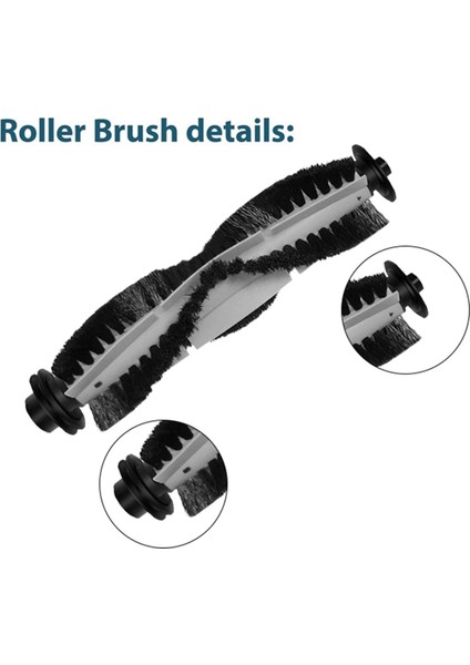 2 Adet Rulo Fırça Eufy 11S 30C 15C 25C 35C Elektrikli Süpürge Yedek Parçaları Vakum Ana Fırça Rulo Fırça (Yurt Dışından) indirimleri