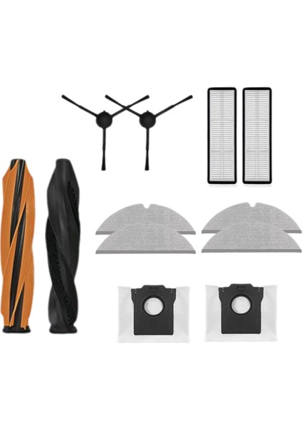 Dreame D20 PRO/D20 Plus Robot Vakum Parçaları Ana Yan Fırçalar Filtre Paspas Bezi Toz Torbası Için Yedek Aksesuarlar Kiti (Yurt Dışından)