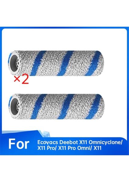 Ecovacs Deebot X11 OMNICYCLONE/X11 PRO/X11 Pro OMNI/X11 Elektrikli Süpürge Için 2 Adet Davul (Yurt Dışından) modelleri