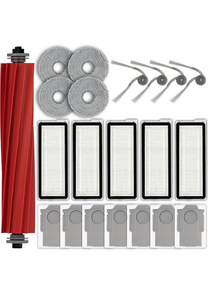 Qv 35A Qv 35S Roborock Qv 35A/ Qr 798/ Qv 35S Robot Vakum Aksesuarları Kiti Için Yedek Parçalar (Yurt Dışından)