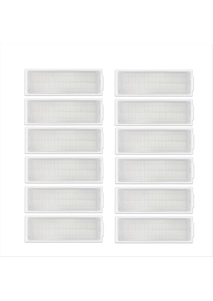 Xiaomi Mijia Mop 2 PRO/STYTJ02YM 2s/3c/conga 3490 Viomi V2 Pro/v3 Se Elektrikli Süpürge Için 12 Adet Filtre (Yurt Dışından)