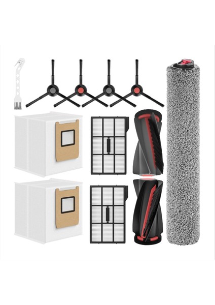 Eufy E28 OMNI/E25 Omni Robotlu Süpürge Parçaları Için Yedek Parçalar Toz Torbası Haddeleme Yan Fırça Rulo Paspas Filtresi (Yurt Dışından) modelleri