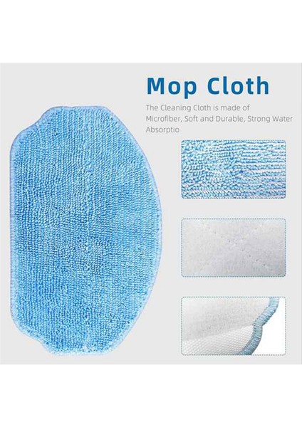 6 Adet Paspas Bezi Temizleme Bezi Midea VCR04W Robotlu Süpürge Yedek Yedek Parça Aksesuarları (Yurt Dışından) fırsatları