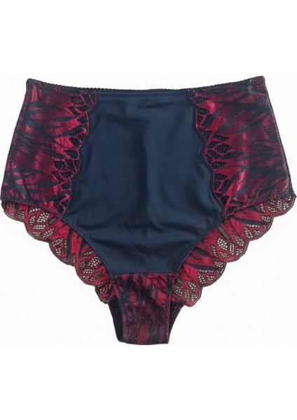 Kadın Önü Saten Dantelli Yüksek Bel Külot BB2062 fırsatları