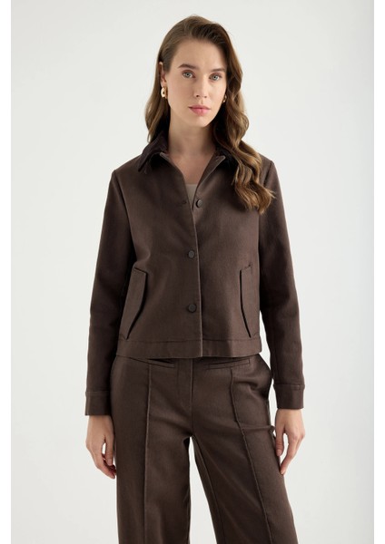 Kadife Yaka Kanvas Ceket fiyatları