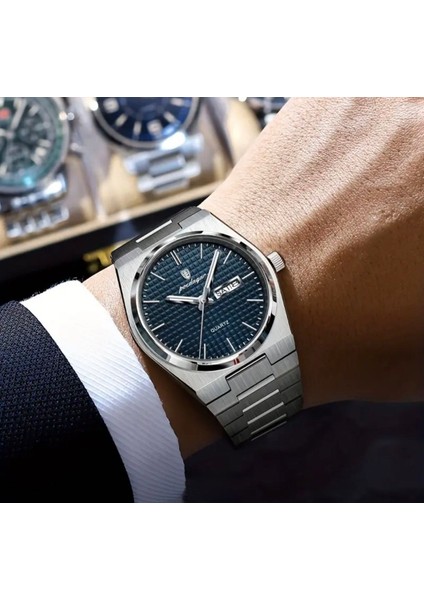 Erkek Kol Saati - Paslanmaz Çelik Kasa & Kordon – Quartz – Takvimli Model fiyatları