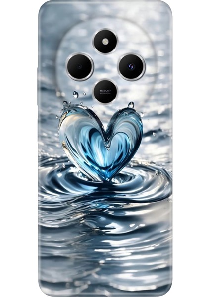 Xiaomi Redmi 14C Kılıf Renkli Rubber Desenli Silikon Aşkdamlası