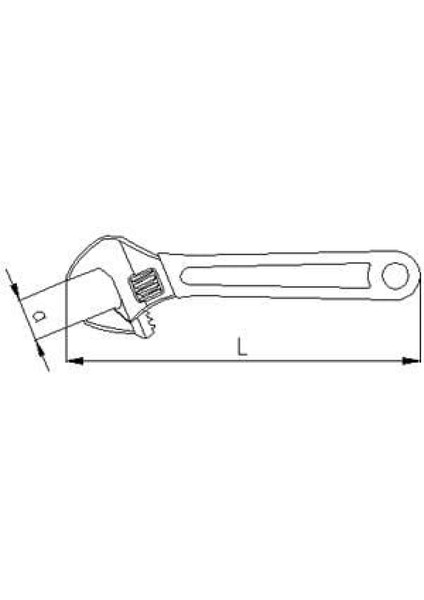 0601 Kurbağacık Anahtar 12'' 34 mm fiyatları