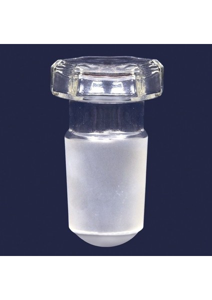 Tıpa - Cam - Şeffaf - Altıgen Ns 14/23