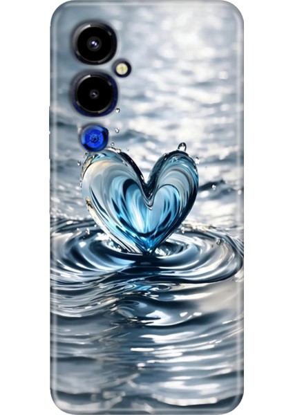 Tecno Pova 4 Pro Kılıf Renkli Temalı Pova 4 Pro Silikon Aşkdamlası