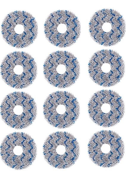 Ecobos Deebot Için Uygun X5 Pro Mop Mop Mop Rag Toz Bag Mop Sarf Malzemeleri Süpüren Robot Aksesuarları 12 Pcs (Yurt Dışından) modelleri