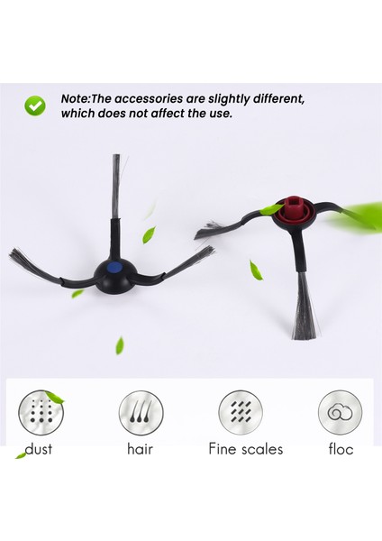 Yeedi Için C12 / C12 Plus / C12 Pro Plus Plus Ana Yan Fırça Hepa Filtre Mop Kumaş Aksesuarları Yedek Parçalar (Yurt Dışından) fırsatları