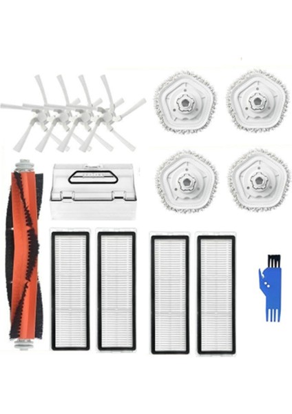 Dreame W10 Pro Vakum Temizleyici Aksesuarları Kiti Ana Yan Fırça Filtre Mop Temizleyici Parçaları Değiştirme (Yurt Dışından) indirimleri