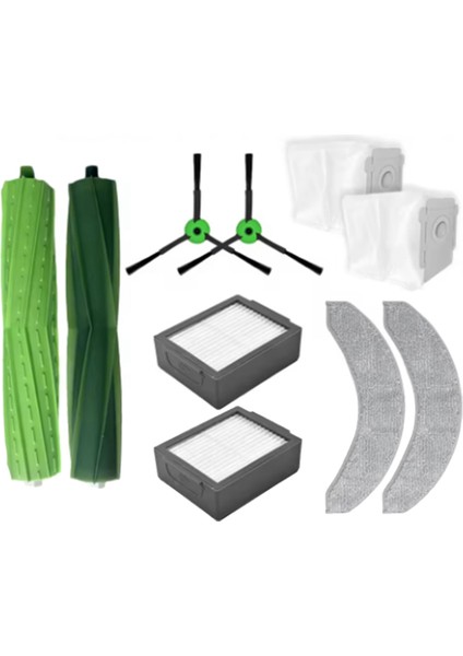 Irobot Roomba Combo J7+ J9+ Süpüren Robot Temizlik Parçaları Değiştirme Ana Yan Fırça Paspas Filtresi (Yurt Dışından) fiyatları