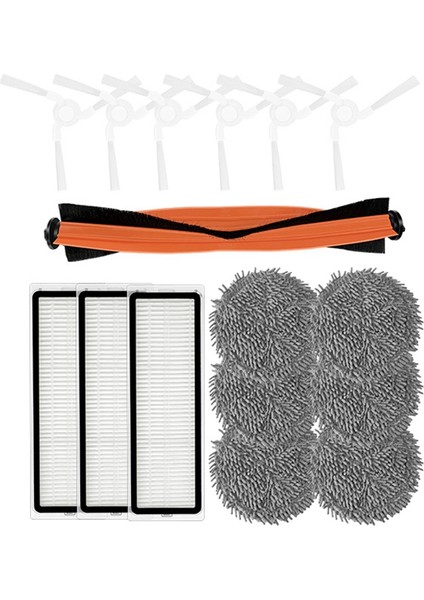 Xiaomi Mijia&#39;nın Değişimi Robot Robot Vakum Mop Pro STYTJ06ZHM Yedek Parçaları Hepa Filtre (Yurt Dışından)