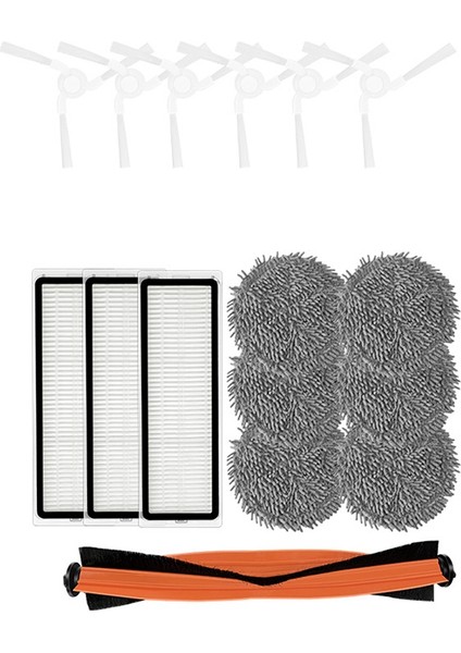 Xiaomi Mijia&#39;nın Değişimi Robot Robot Vakum Mop Pro STYTJ06ZHM Yedek Parçaları Hepa Filtre (Yurt Dışından) modelleri